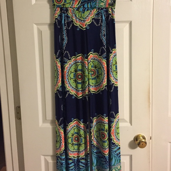 Boho Print Palazzo Pants