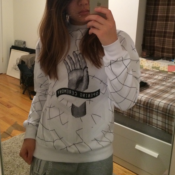 Opening ceremony crew neck sweater