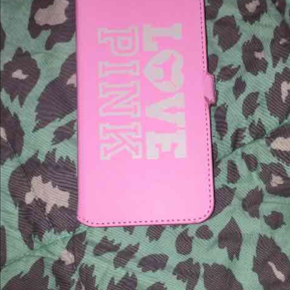 ❤️SOLD❤️VS PINK IPHONE 6 PLUS CASE/WALLET