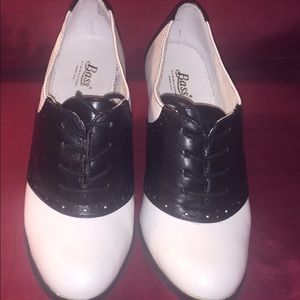 Black & White Oxford Heels.