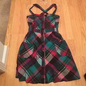 Plaid dress