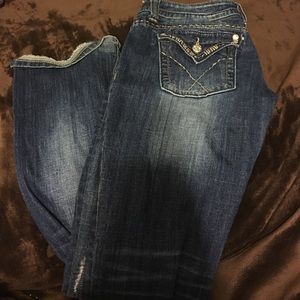 Miss me jeans size 29 but fits smaller