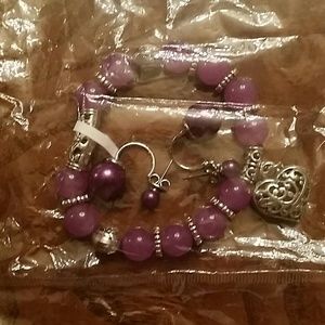 BRACELET & EARRINGS