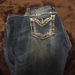 Miss me jeans size 29 but fits smaller