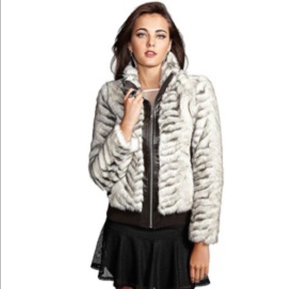 Guess Faux Fur Jacket