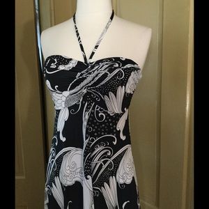 Women's Maxi Dress Fit Sz Small Long Evening Gown