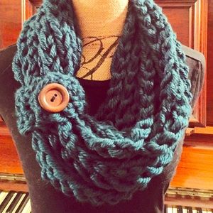 Handmade Crochet Infinity Loop Scarf