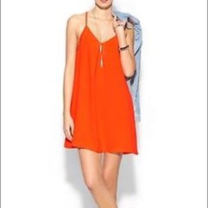 Tinley Road Bright Orange dress size Small