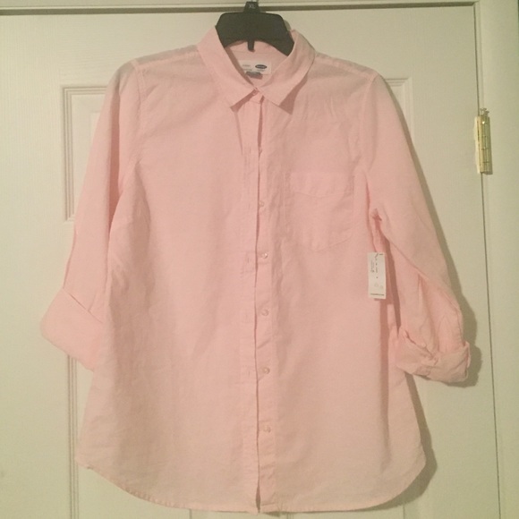 Old Navy Light Pink Button Down