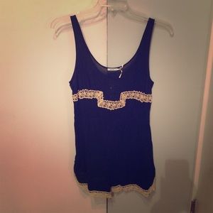 Kimchi Blue Black And Cream Lace Romper