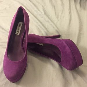 Steve Madden purple heels