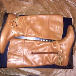 Brown Lauren, Ralph Lauren boots