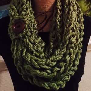 Handmade Crochet Loop Scarf