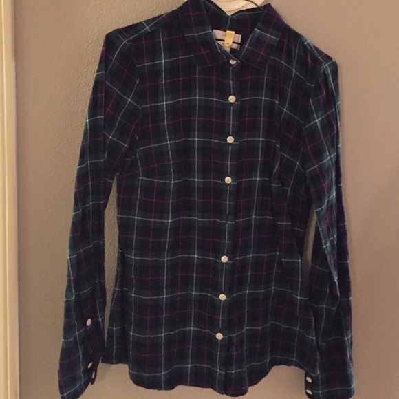 J. Crew Tops - Jcrew flannel shirt
