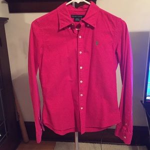 Ralph Lauren - Slim Fit Button Down Shirt - Size 6