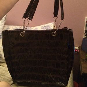 Essence of Beauty Maroon Tote