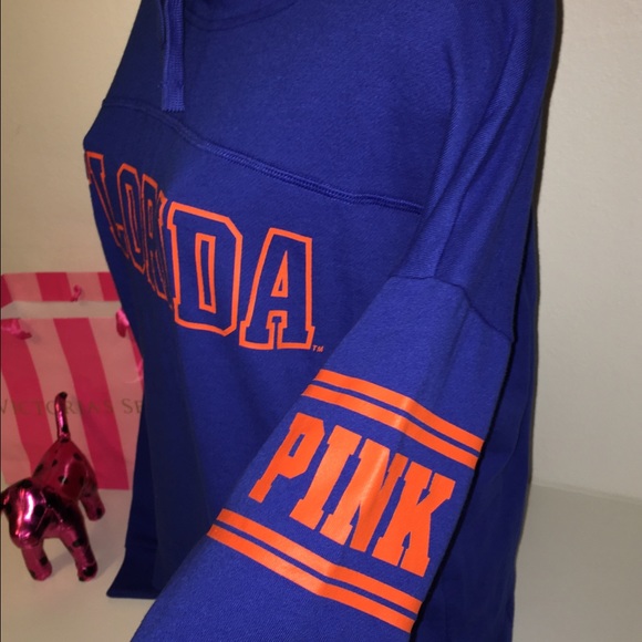 🚫SOLD🚫NEW PINK VS COWL NECK FLORIDA SWEATSHIRT - Picture 2 of 3