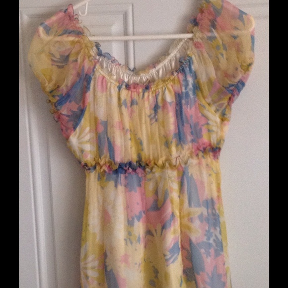 REALLY PRETTY CHIFFON SILK TOP