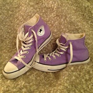 Purple High-top Converse!