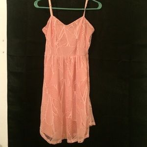 A lace flowy mid dress/ size medium