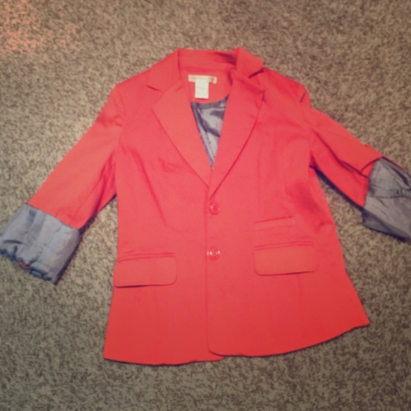 Coral blazer