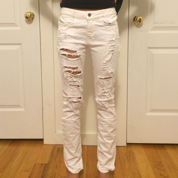 Diesel ripped jeans size 26