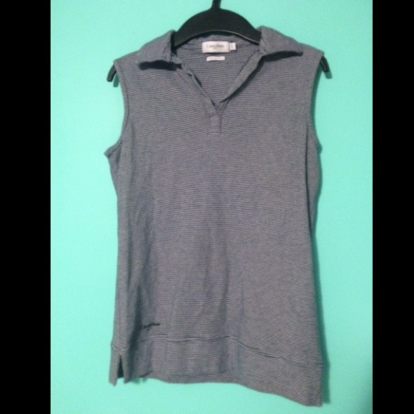 Calvin Klein polo tank top