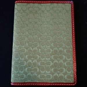 Coach Passport Holder