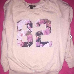 Floral Crewneck Sweater