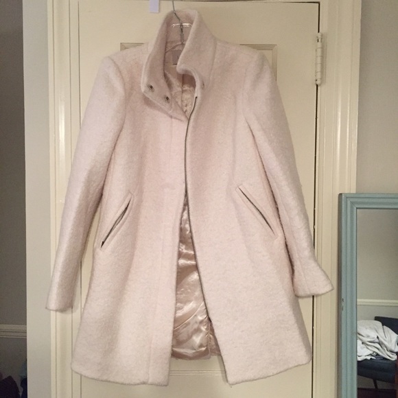 Loft winter White coat small