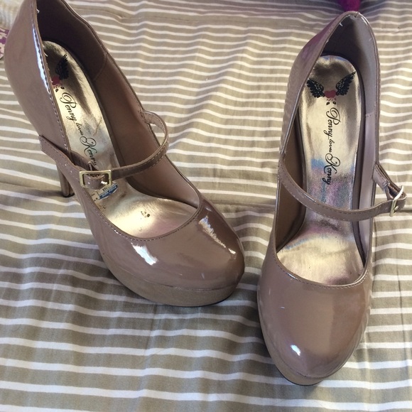 Tan High Heels