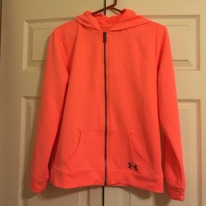 Under armour zip up sweater.