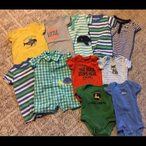 Sold in bundle - Baby boy 3 months summer clothes