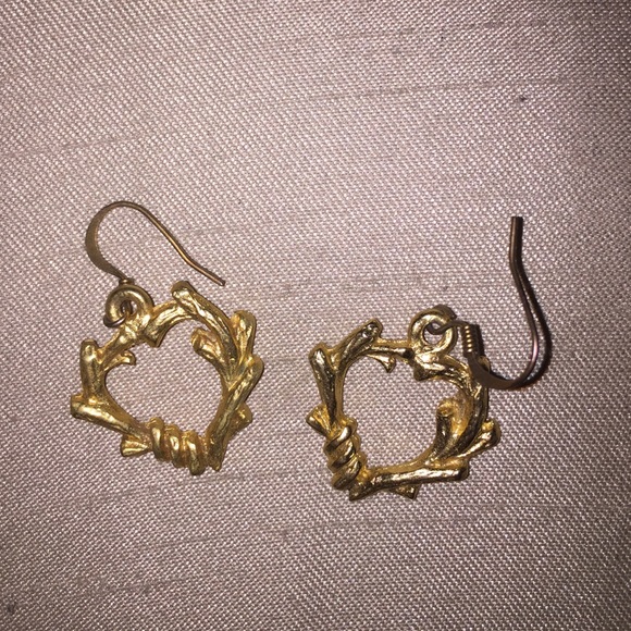 Heart shaped earrings - Picture 1 of 1