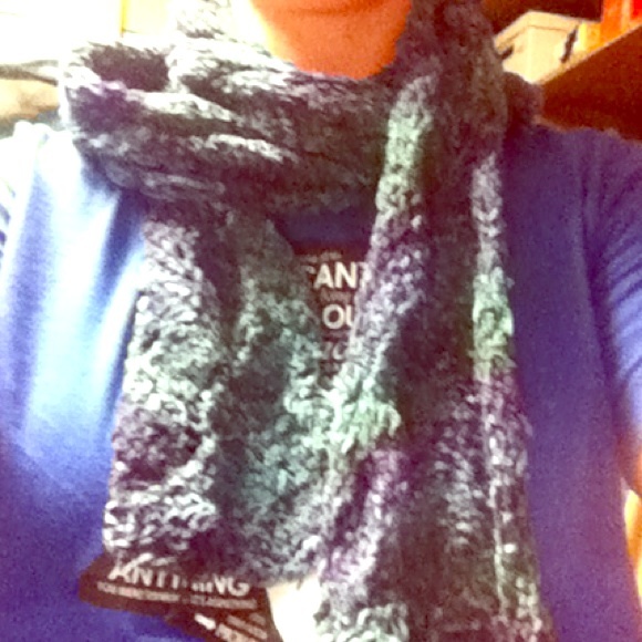 handmade by me Accessories - Green and blue tone knit scarf handmade by me Accessories - Green and blue tone knit scarf