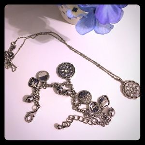 Lia Sophia necklace and bracelet
