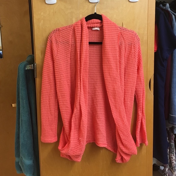 Coral Pink Cardi