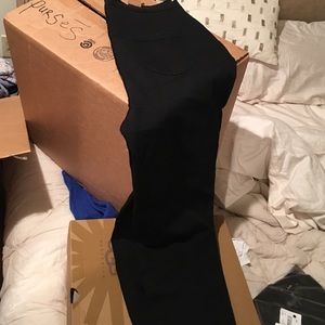 Black high waisted jeans
