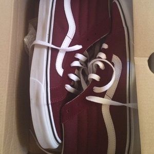 vans sk8 hi slim windsor wine