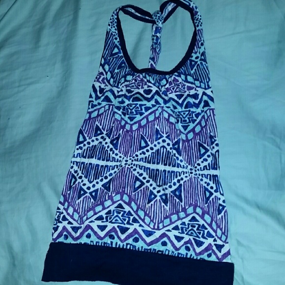 Aztec colored tank top