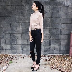 ASOS High Waisted Skinny Jeans