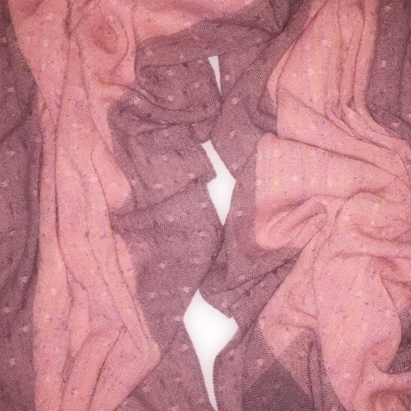 Pink and Lavender Scarf
