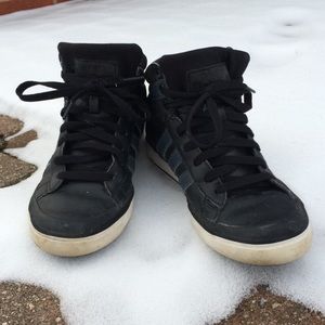 David Beckham Adidas Sneaker Black Leatherish