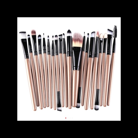 New 20ps make brush set