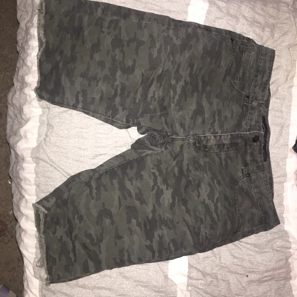 Camouflage shorts