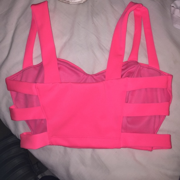 Pink Crop Top - Picture 2 of 2