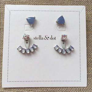 Stella & Dot Crescent ear jackets