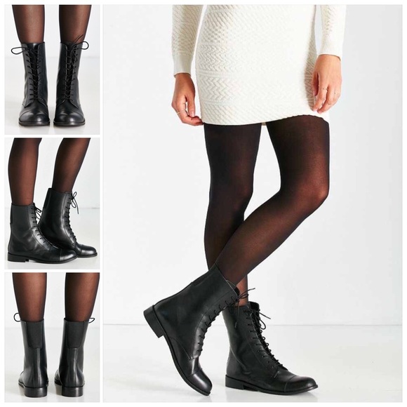 🎉HP🎉 Urban Outfitters Louis Mid Lace Up Boot - Picture 1 of 4