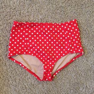 J. Crew High Waisted Swim Bottoms
