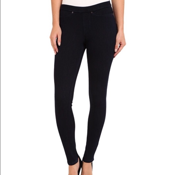 hue black jeggings